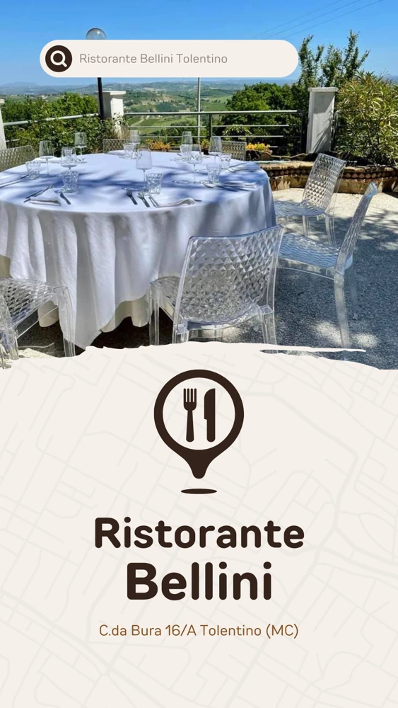 ristorante bellini tolentino locator